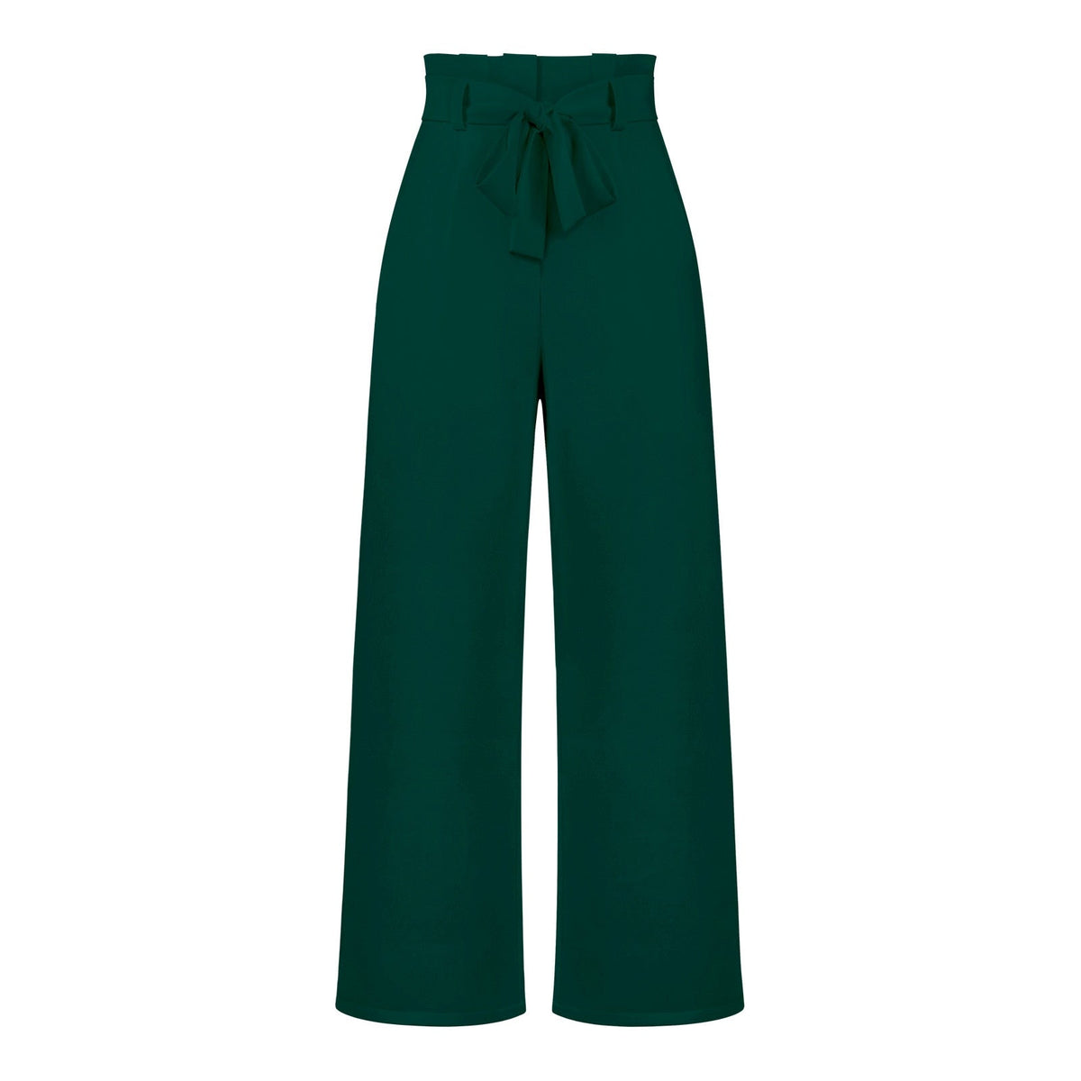 Chloé™ | Pantalons Taille Haute Paperbag